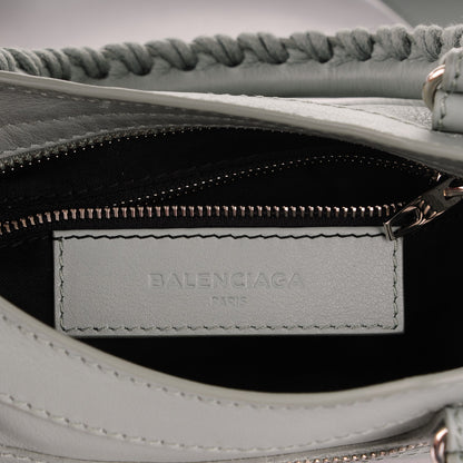 Balenciaga Veau Amp Plate Silver Hardware Mini City Vert Tilleul 5 of 7