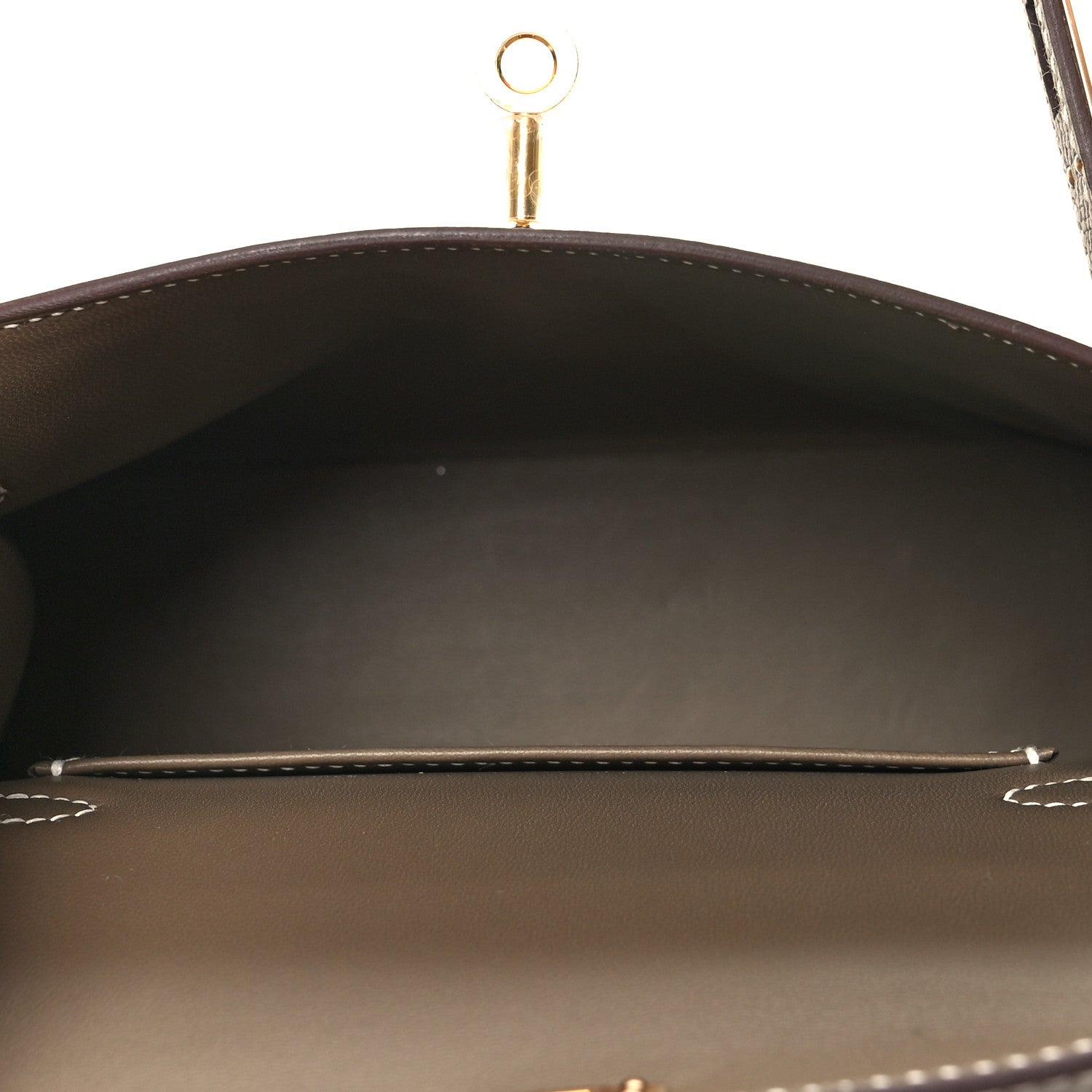 Hermes Epsom Mini Kelly Sellier 20 Etoupe 5 of 10
