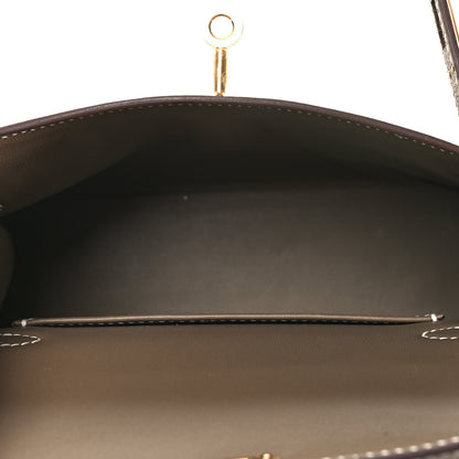 Hermes Epsom Mini Kelly Sellier 20 Etoupe 5 of 10