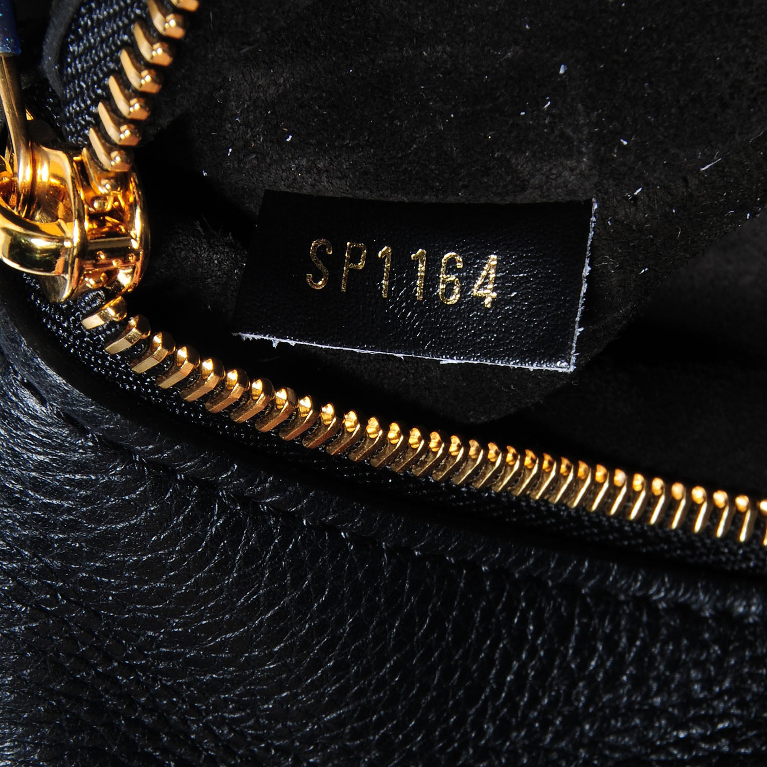 Louis Vuitton Veau Cachemire Tote W PM Black 7 of 8