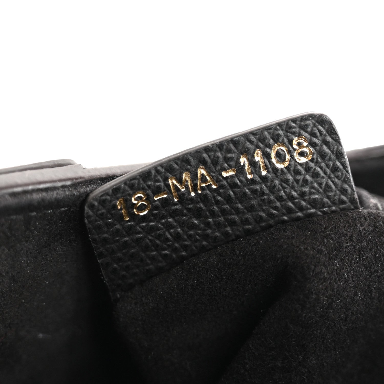 Christian Dior Grained Calfskin Mini Saddle Bag Black 7 of 12