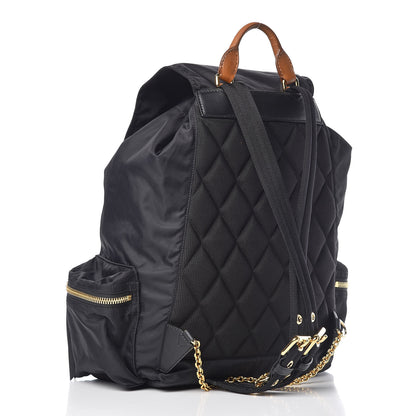 Burberry Nylon Large Rucksack Backpack Black 3 of 10