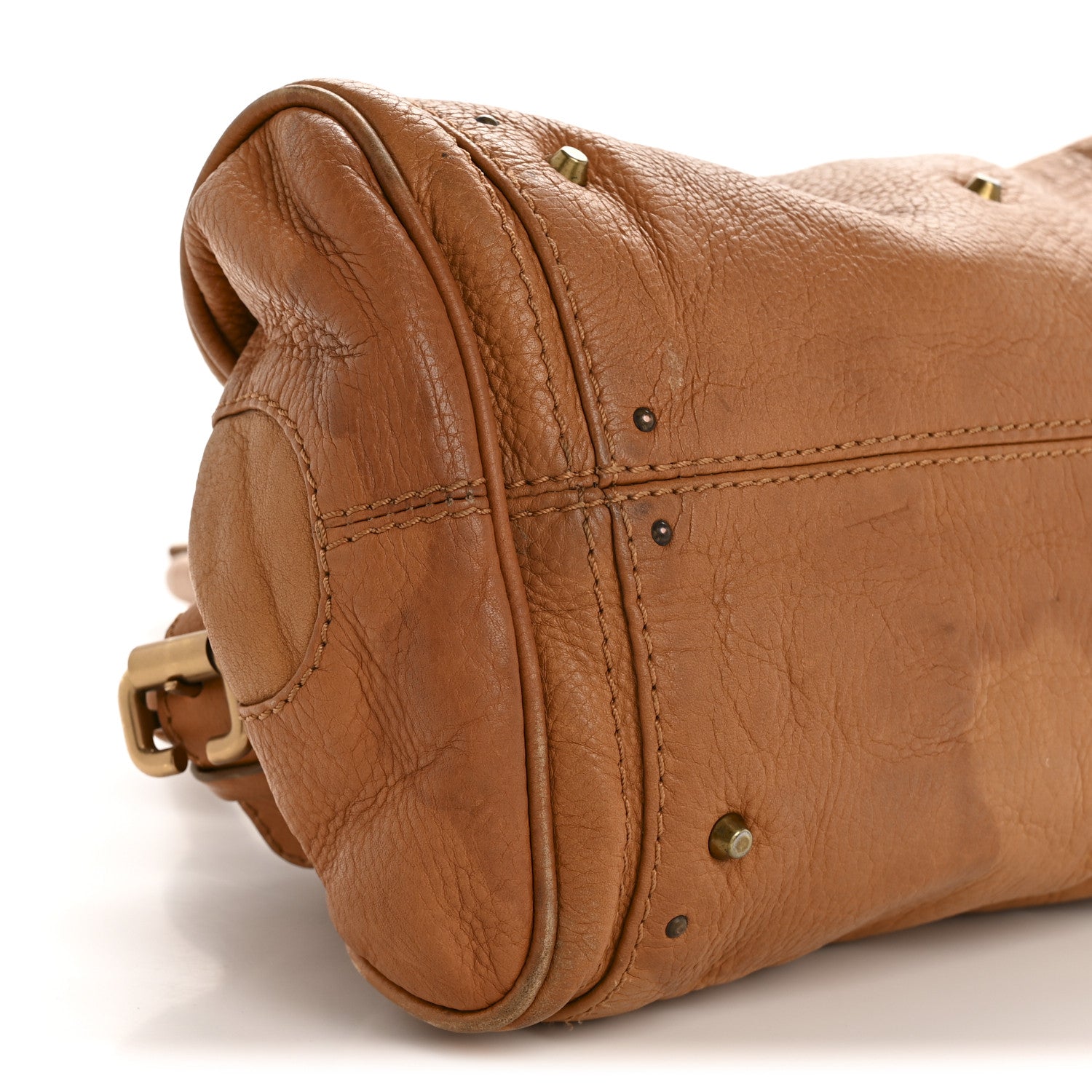 Chloe Calfskin Medium Paddington Satchel Tan 9 of 15