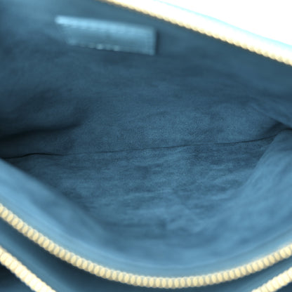 Louis Vuitton Lambskin Embossed Monogram Coussin PM Turquoise 6 of 11