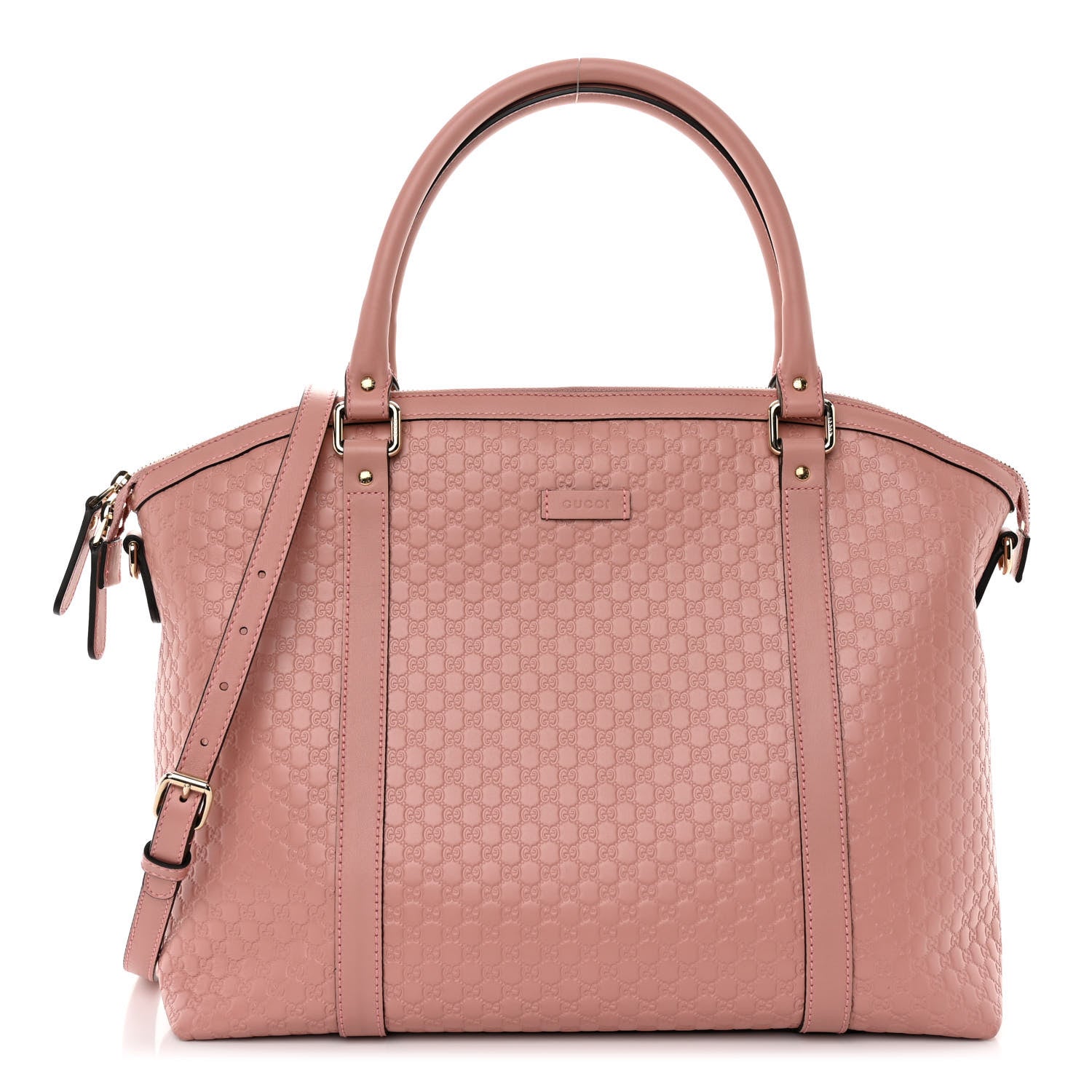 Gucci Soft Microguccissima Large Dome Satchel Soft Pink 1 of 10