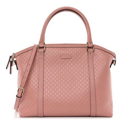 Gucci Soft Microguccissima Large Dome Satchel Soft Pink 1 of 10