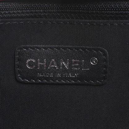 Chanel Calfskin Quilted Large Boy Flap Burgundy 6 of 7