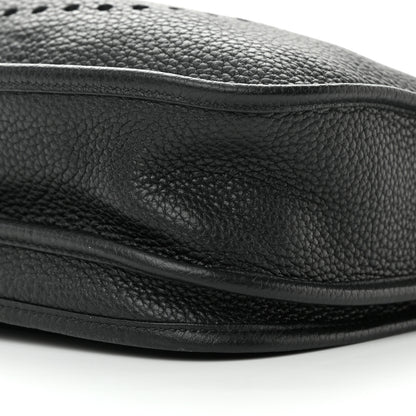 Hermes Taurillon Clemence Evelyne III PM Black 10 of 13
