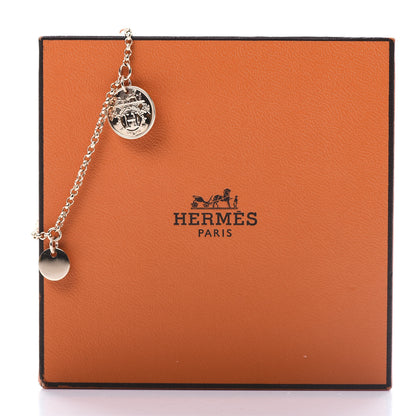 Hermes 18K Rose Gold Diamond PM Ex-Libris Bracelet SH 5 of 5