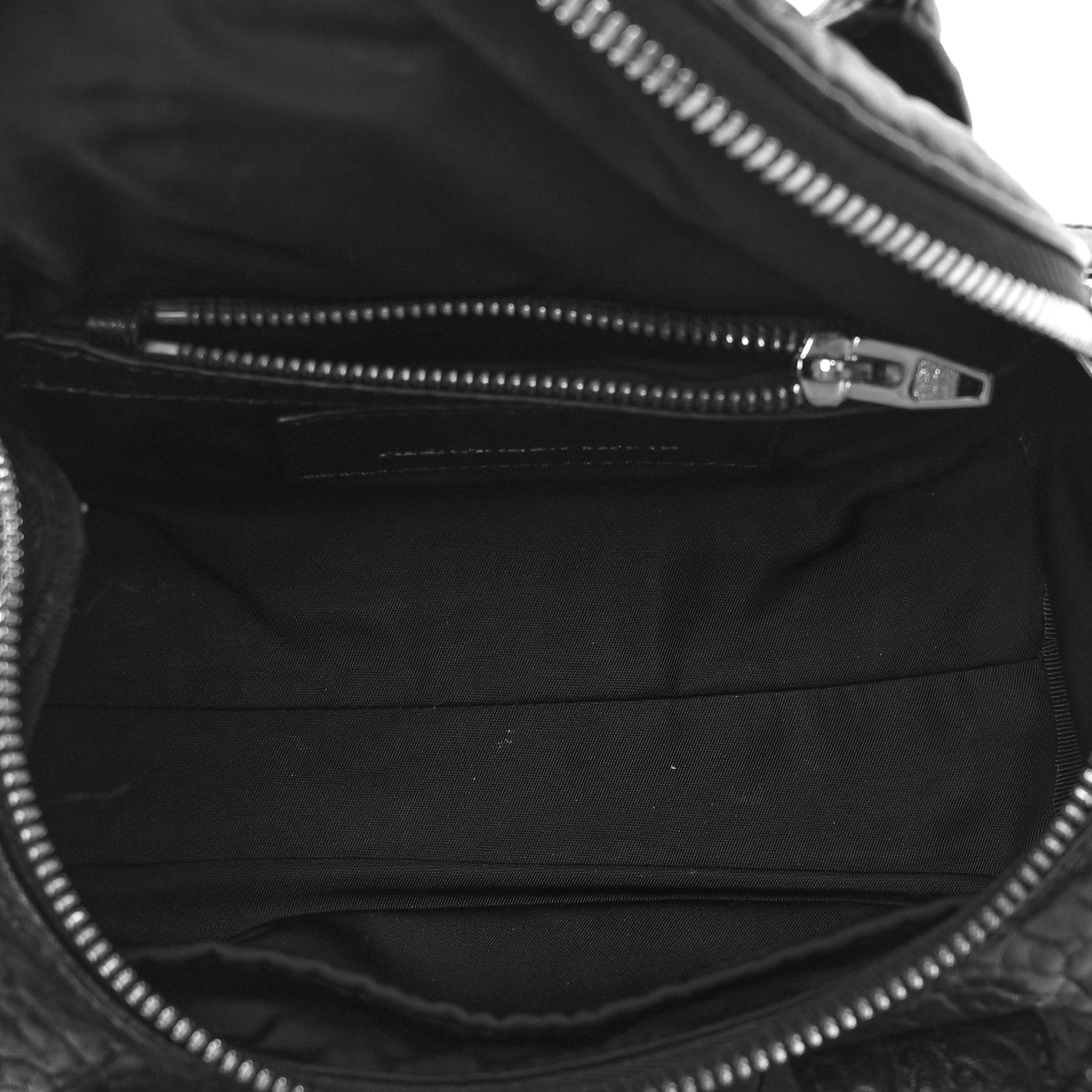 Alexander Wang Pebbled Lambskin Mini Rockie Black Rhodium Hardware 5 of 14
