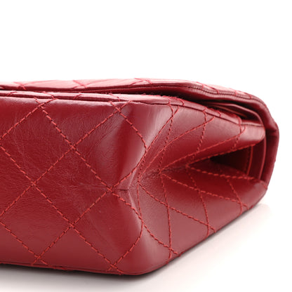 Chanel Aged Calfskin Quilted 2.55 Reissue 226 Flap Dark Red 10 of 10