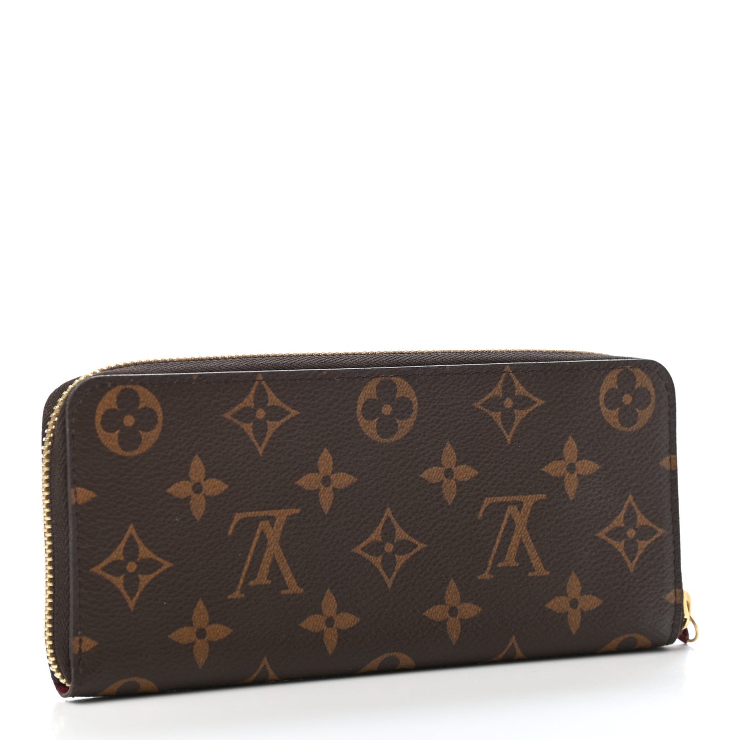 Monogram Clemence Wallet Fuchsia