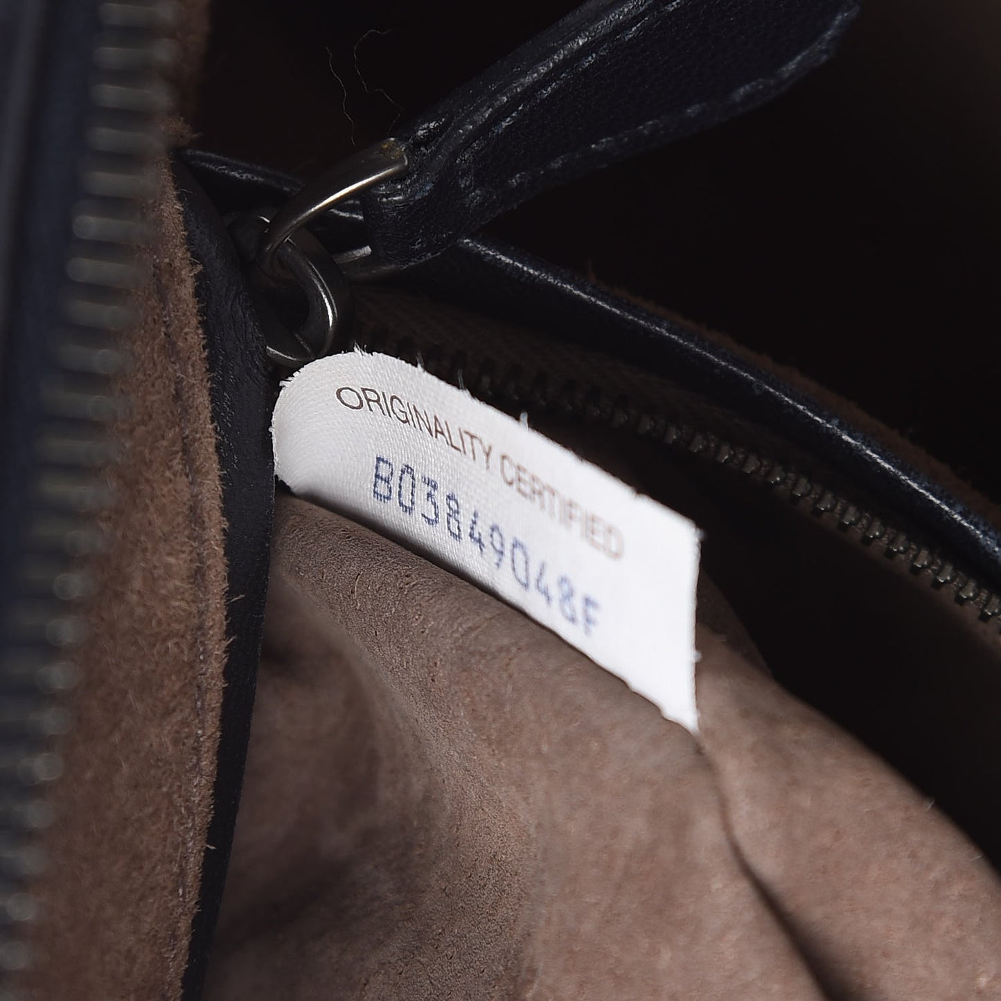 Nappa Intrecciato Nodini Bag Black