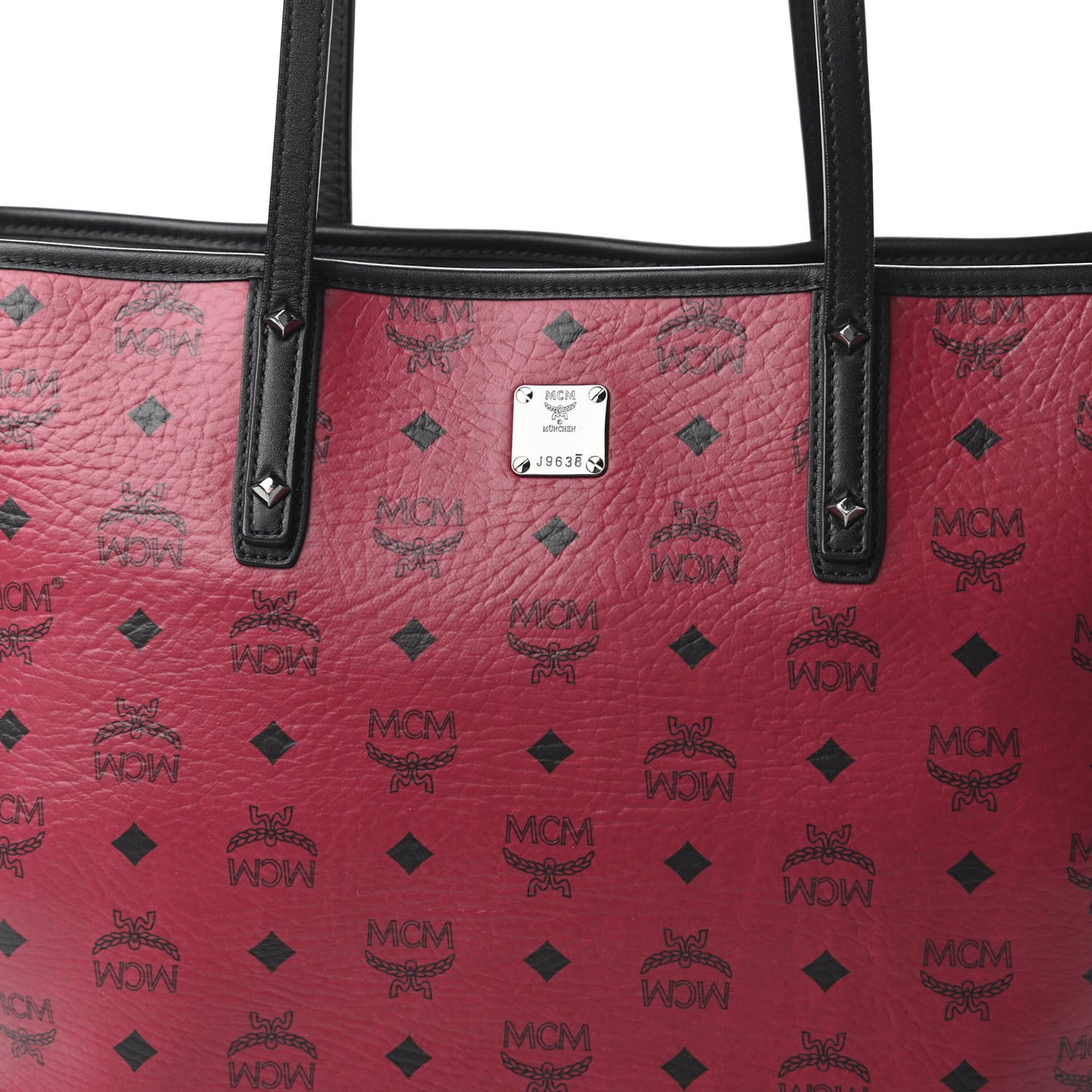 Visetos Medium Anya Shopping Tote Scooter Red