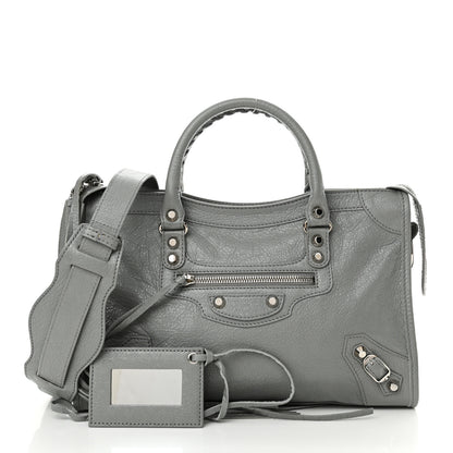 Balenciaga Agneau Classic Silver Hardware S City Gris Haussmannien 3 of 12
