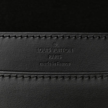 Louis Vuitton Calfskin Chain Louise GM Black 6 of 12