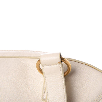 Saint Laurent Calfskin Large Muse Tote Bag Ivory 13 of 17