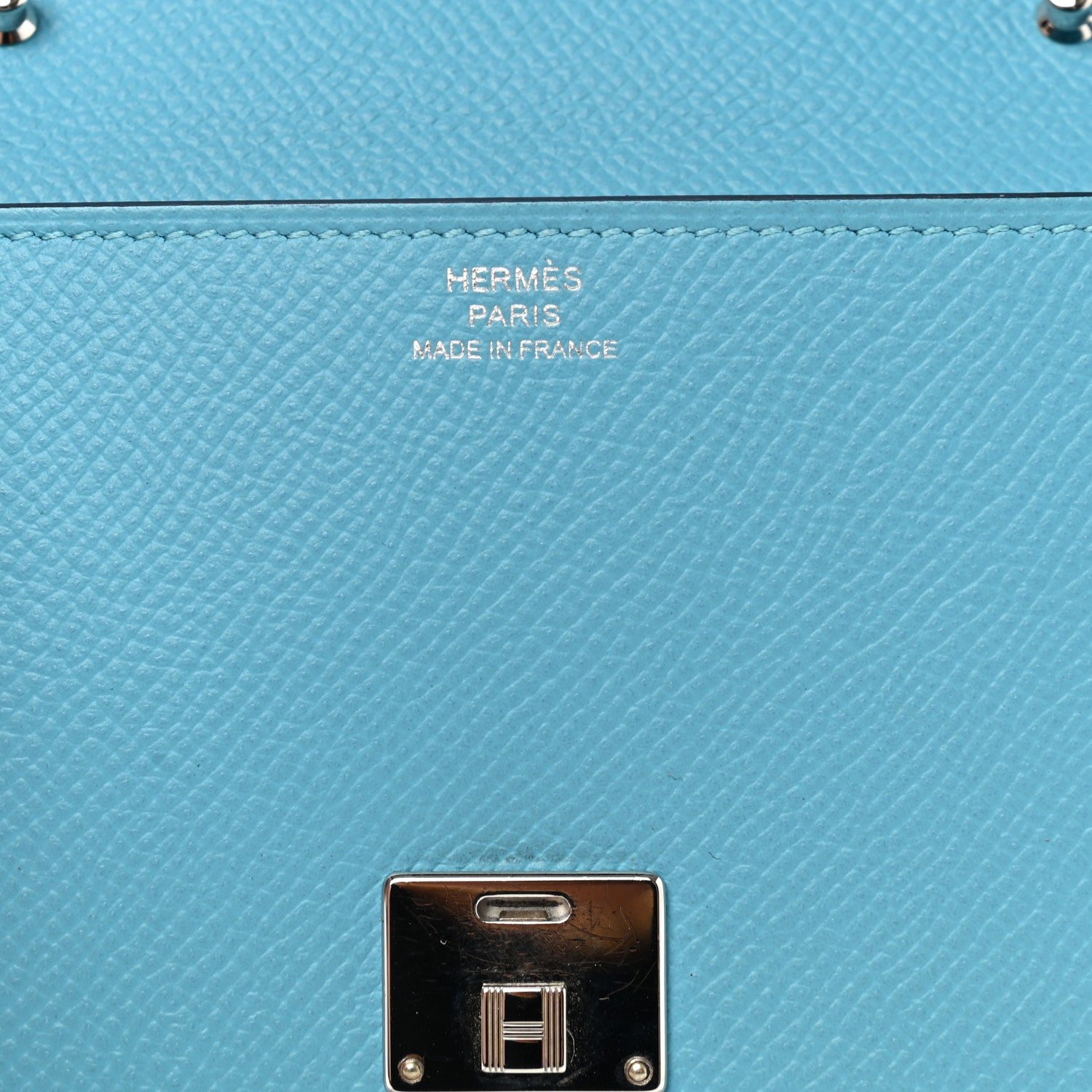Hermes Epsom Clic 16 Wallet Bleu Du Nord 6 of 11