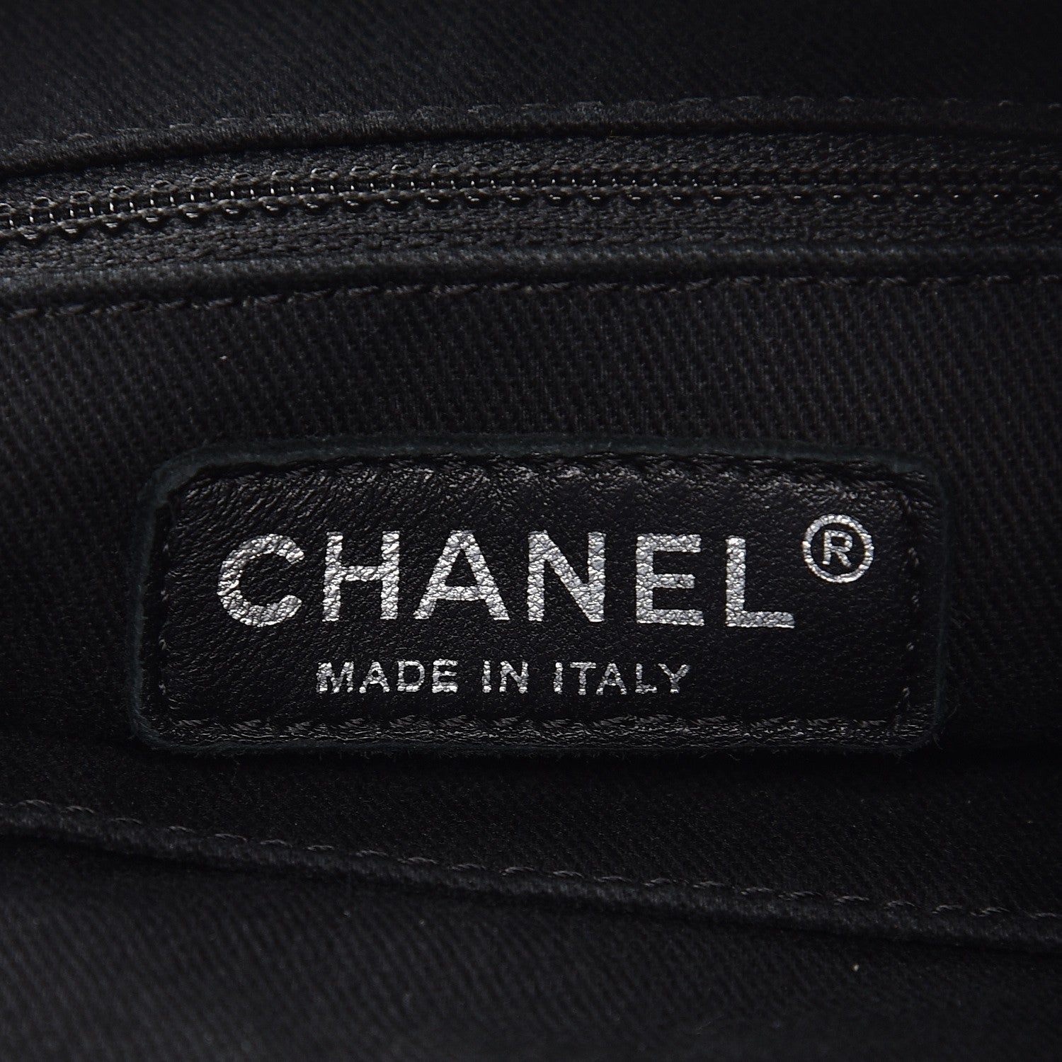 Chanel Calfskin Perforated Up In The Air Tote Black 6 of 11