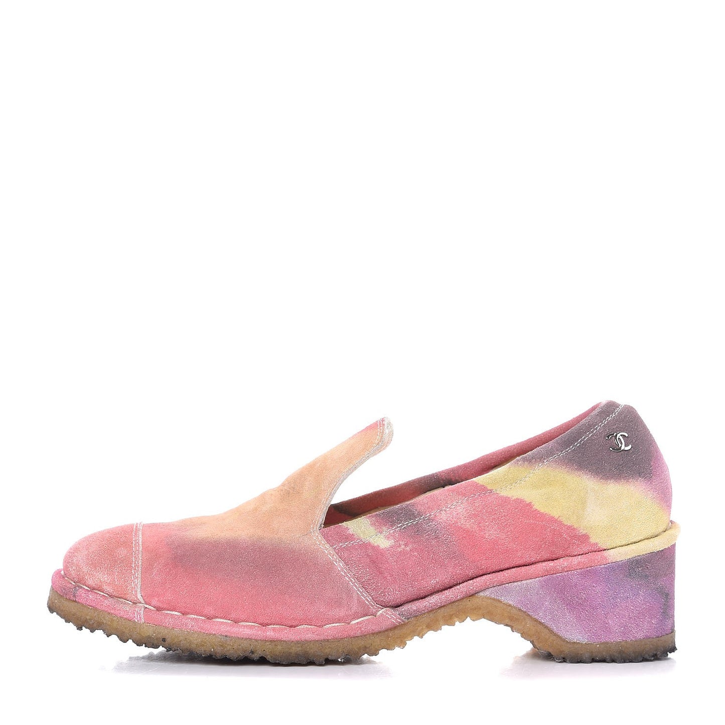 Suede Mocassin Loafers 40 Multicolor
