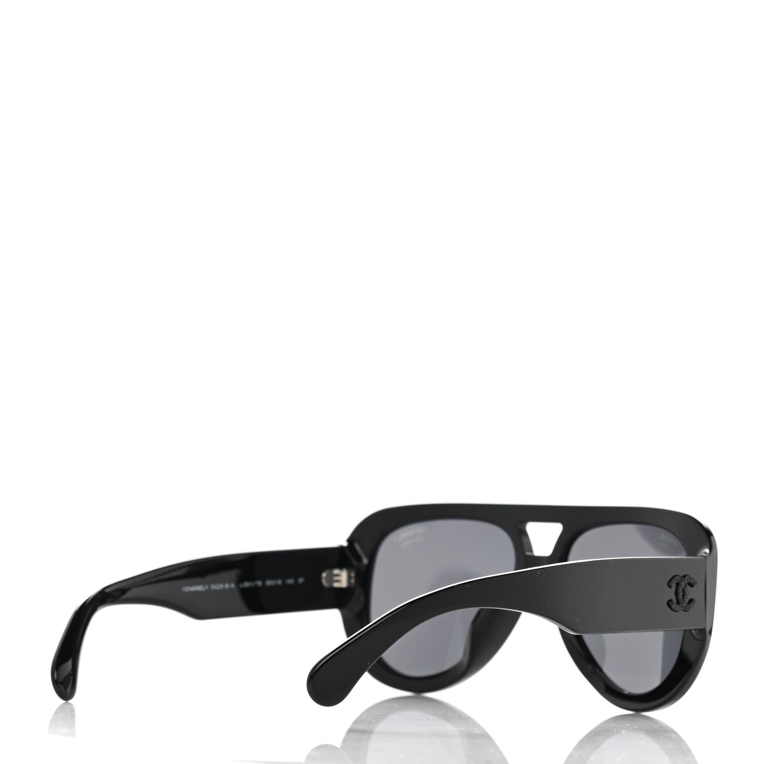 Chanel Resin Polarized Sunglasses 5423-B-A Black 4 of 8