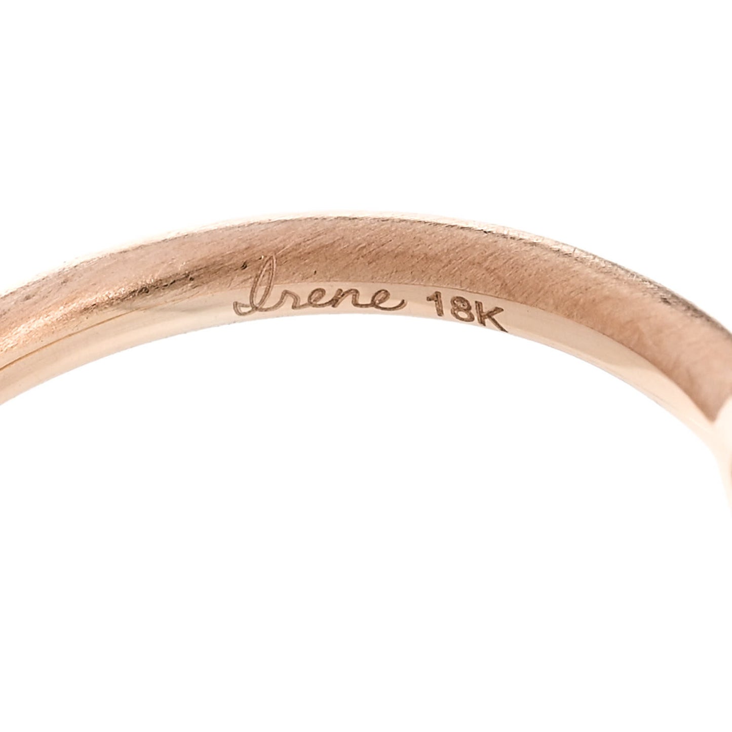 18K Pink Gold Morganite Heart Ring 54 7