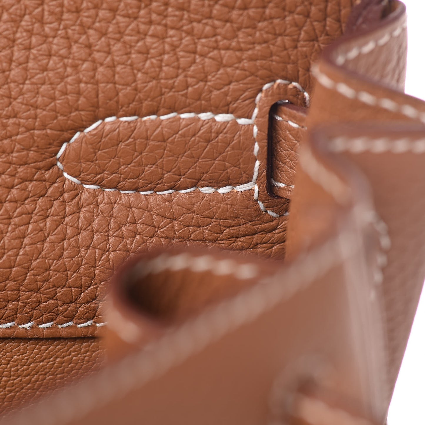 Togo Kelly Ado Backpack Gold