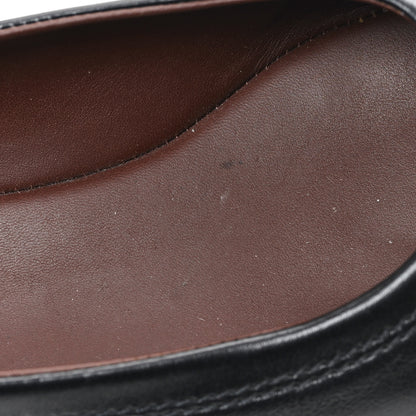 Chanel Lambskin Cap Toe CC Uniform Ballerina Flats 38.5 Black 11 of 11