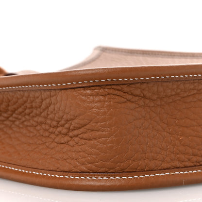 Hermes Taurillon Clemence Evelyne TPM Gold 8 of 10