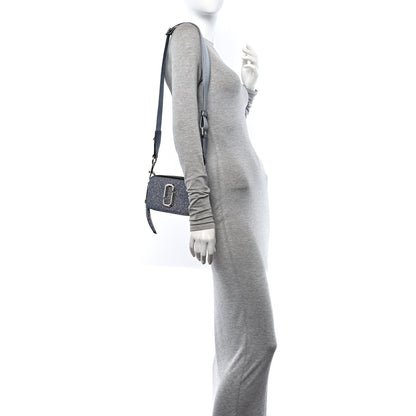 Marc Jacobs Glitter The Galatic Snapshot Camera Bag Silver 2 of 11