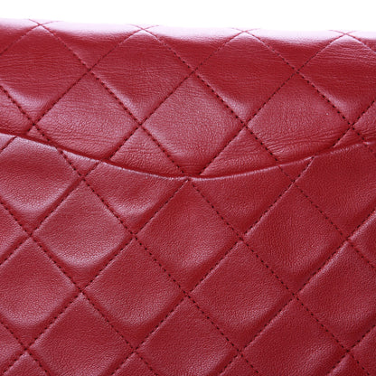 Chanel Lambskin Quilted Small Double Flap Red 15 of 16