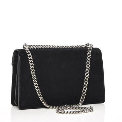 Gucci Suede Small Dionysus Shoulder Bag Black 4 of 8