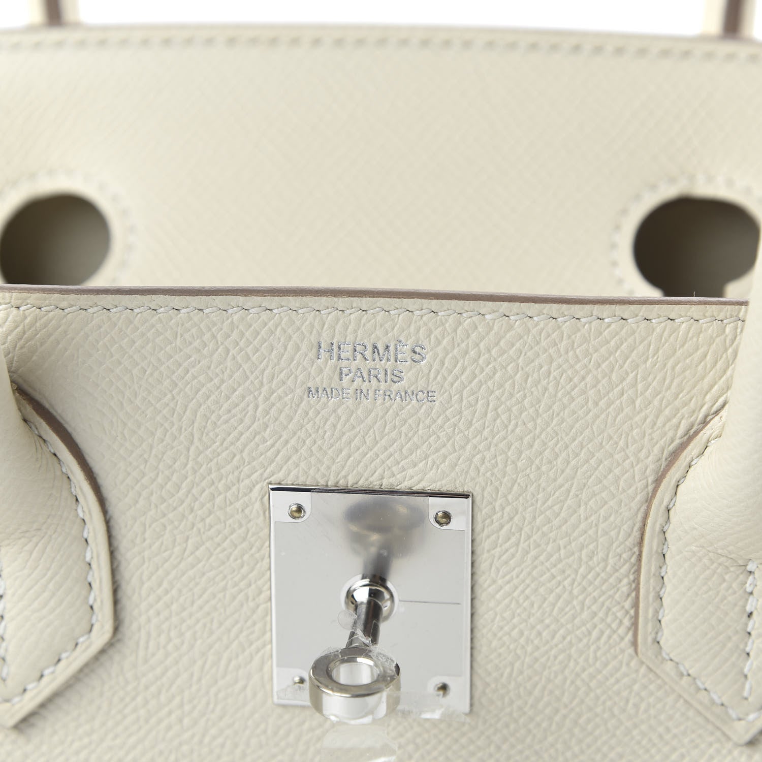 Hermes Epsom Birkin 30 Craie 8 of 11