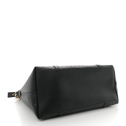 Gucci Soft Microguccissima Large Dome Satchel Black 4 of 11