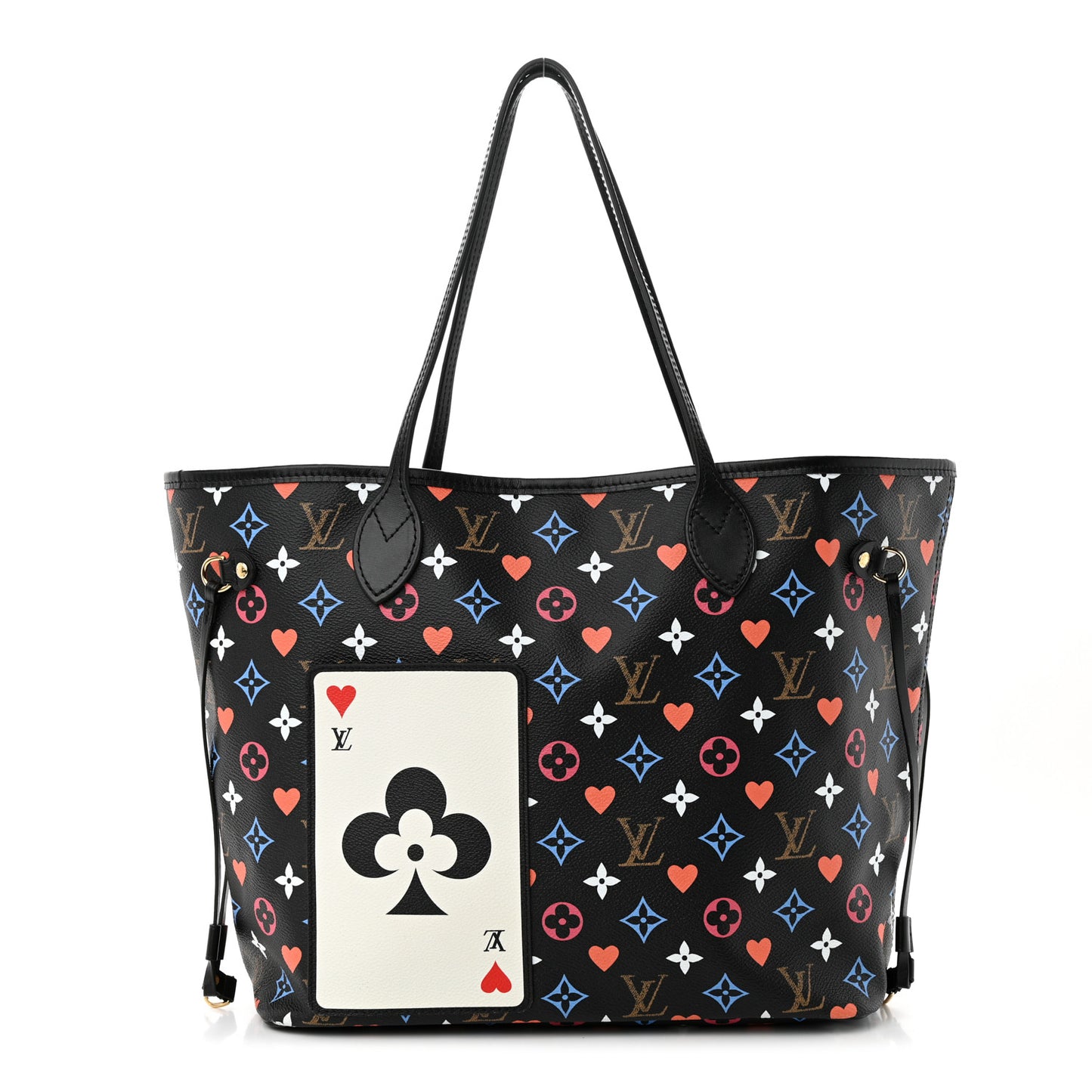 LOUIS VUITTON Game On Neverfull MM Black