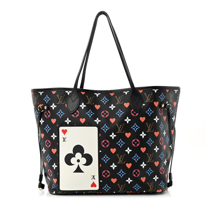 Louis Vuitton LOUIS VUITTON Game On Neverfull MM Black 1 of 11