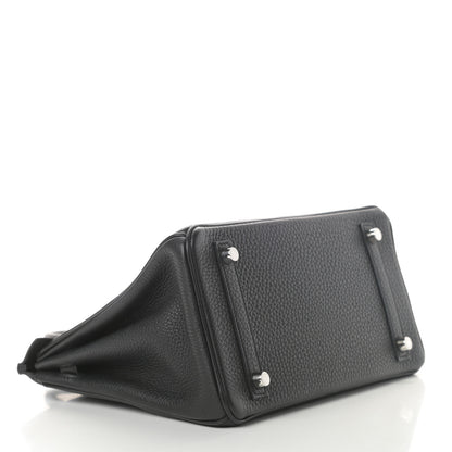 Hermes Togo Birkin 25 Black 4 of 12
