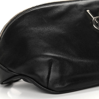 Saint Laurent Calfskin Monogram Belt Bag Black 9 of 11