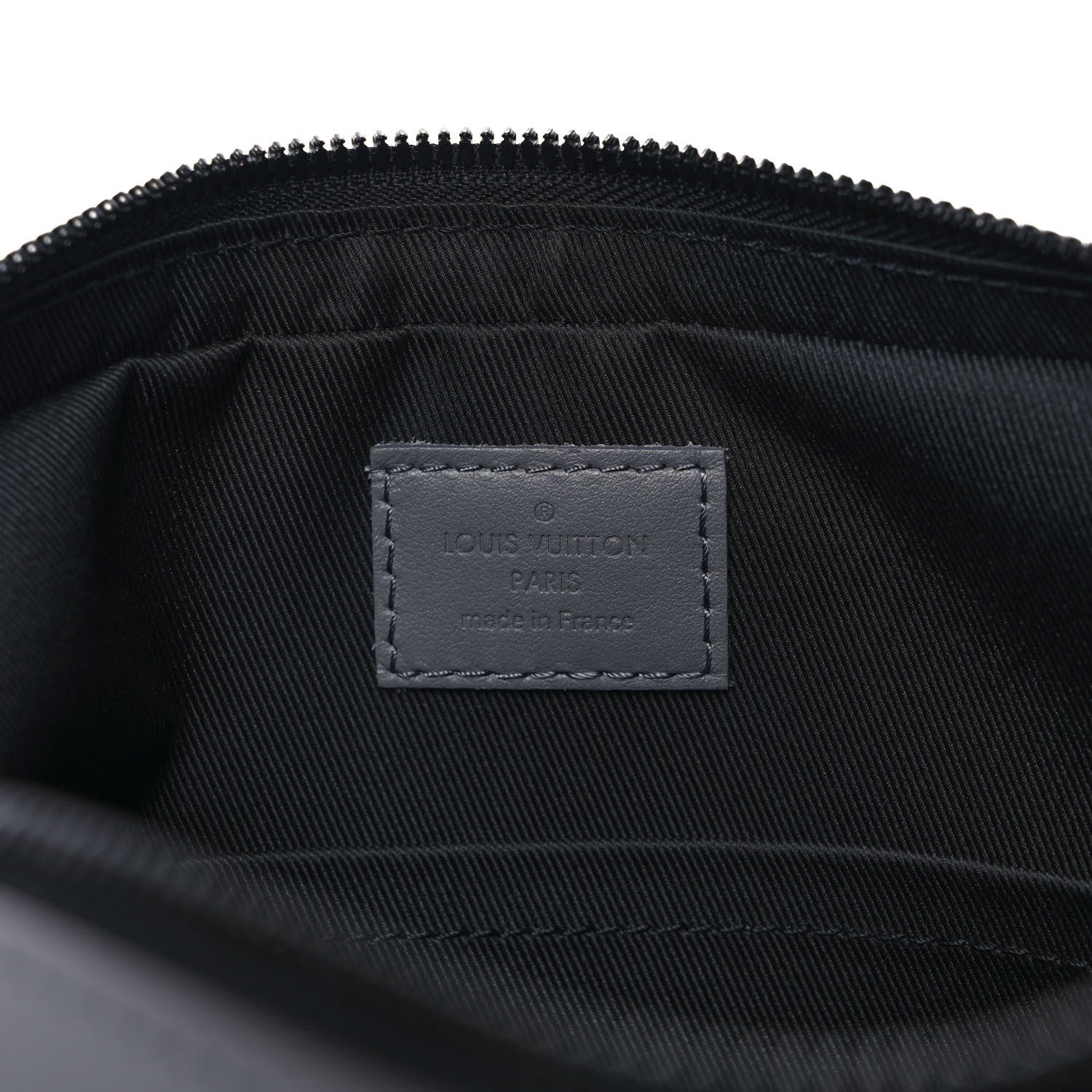 Louis Vuitton Calfskin Monogram Shadow Duo Messenger Anthracite Gray 5 of 8