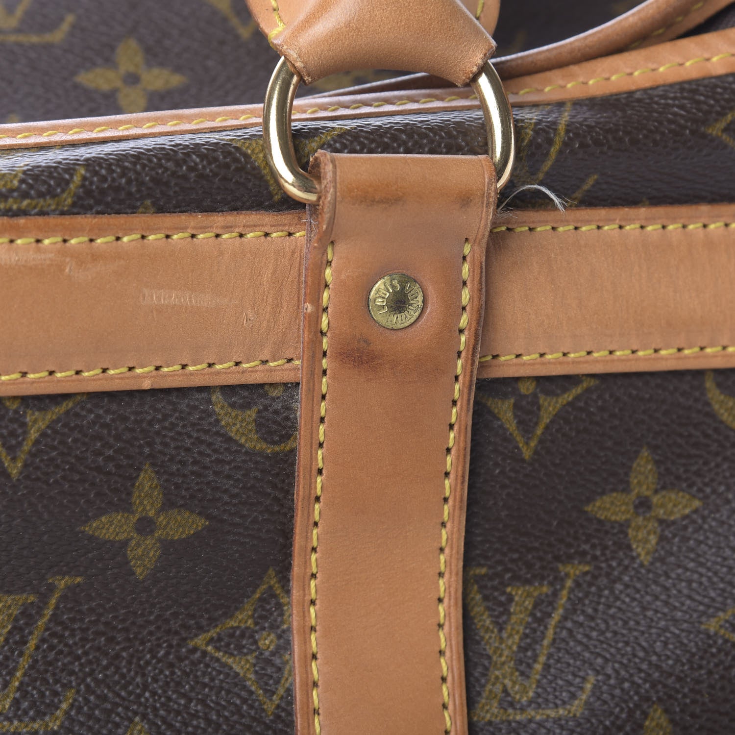 Louis Vuitton Monogram Sac Chien 50 Pet Carrier 12 of 14