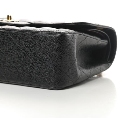Chanel Caviar Quilted Jumbo Double Flap Black 10 of 11