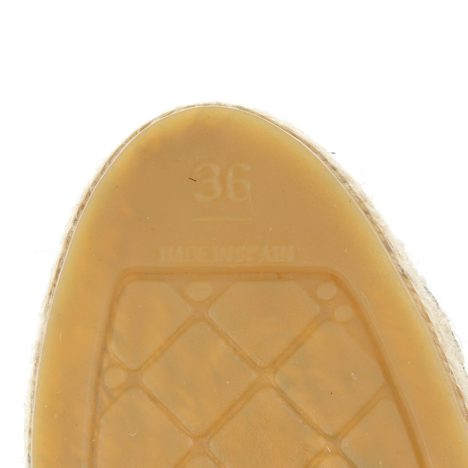 Chanel Lambskin CC Espadrilles 36 Black 7 of 9