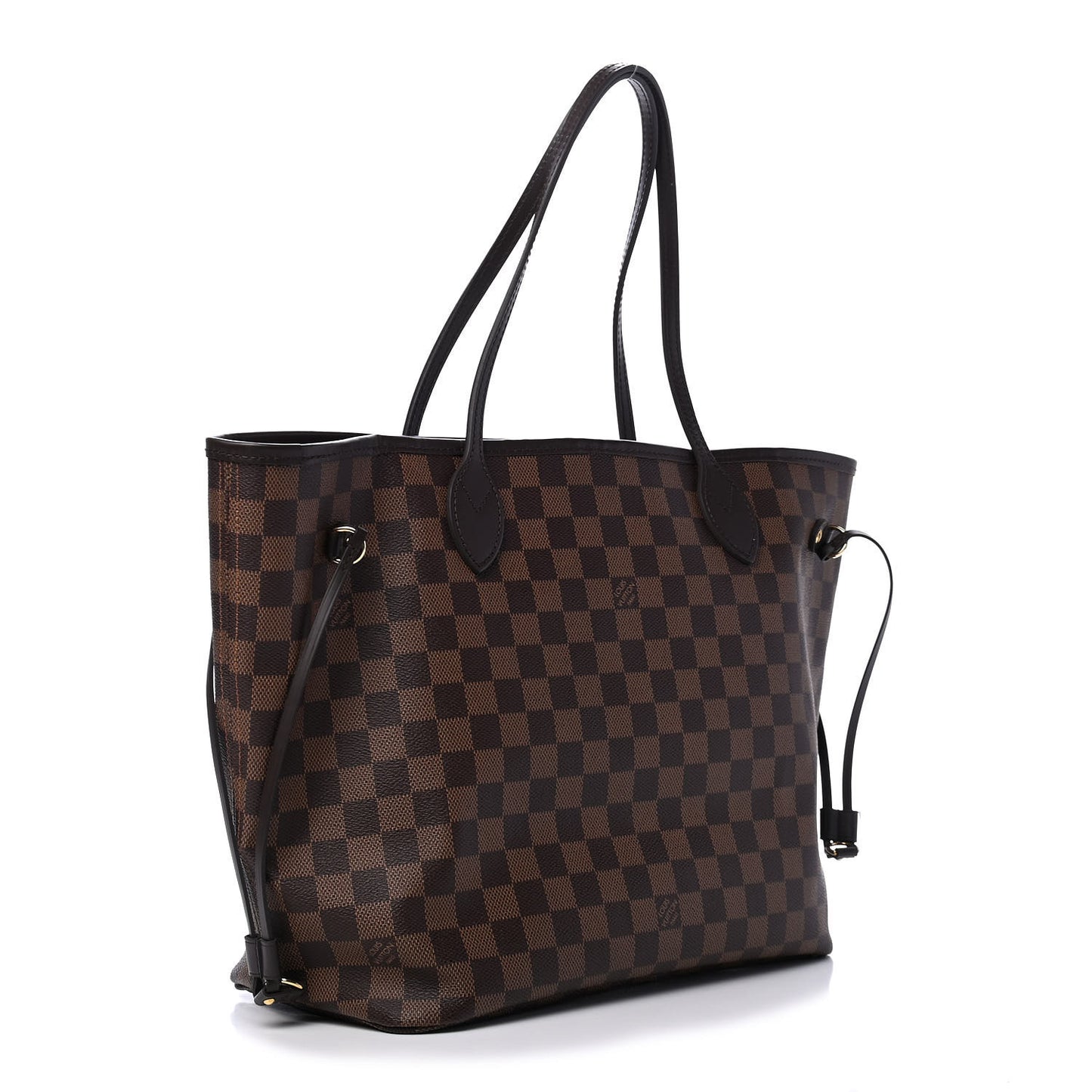 Damier Ebene Neo Neverfull MM Rose Ballerine