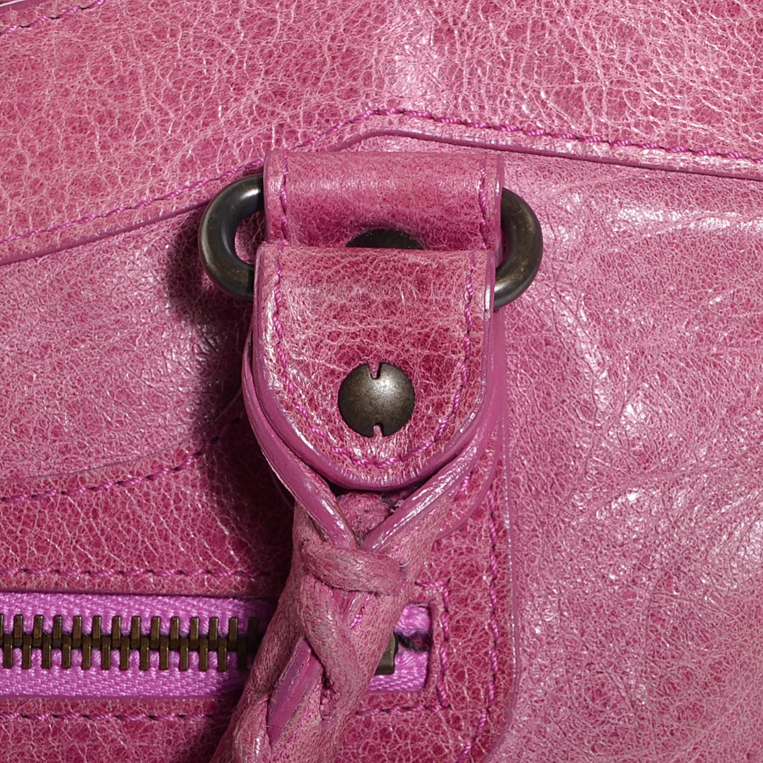 Balenciaga Agneau Classic Hardware First Magenta 10 of 12