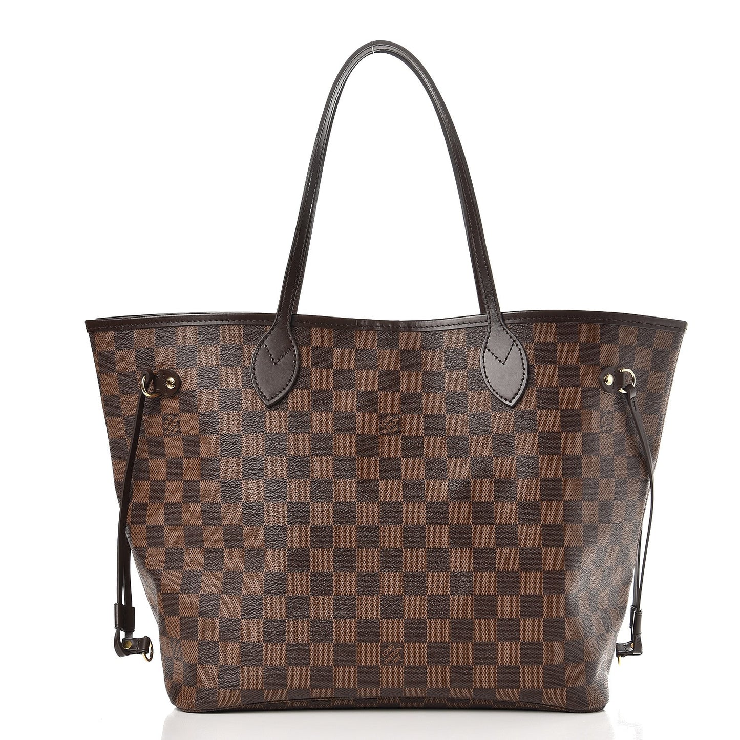 Damier Ebene Neo Neverfull MM Rose Ballerine