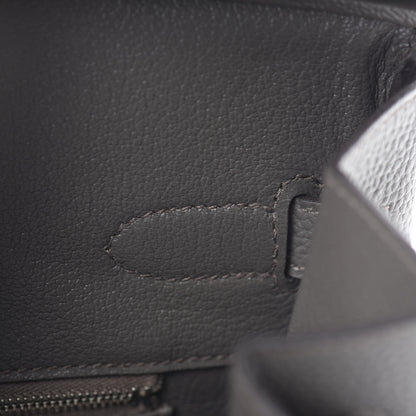 Hermes Togo Birkin 35 Etain 19 of 37
