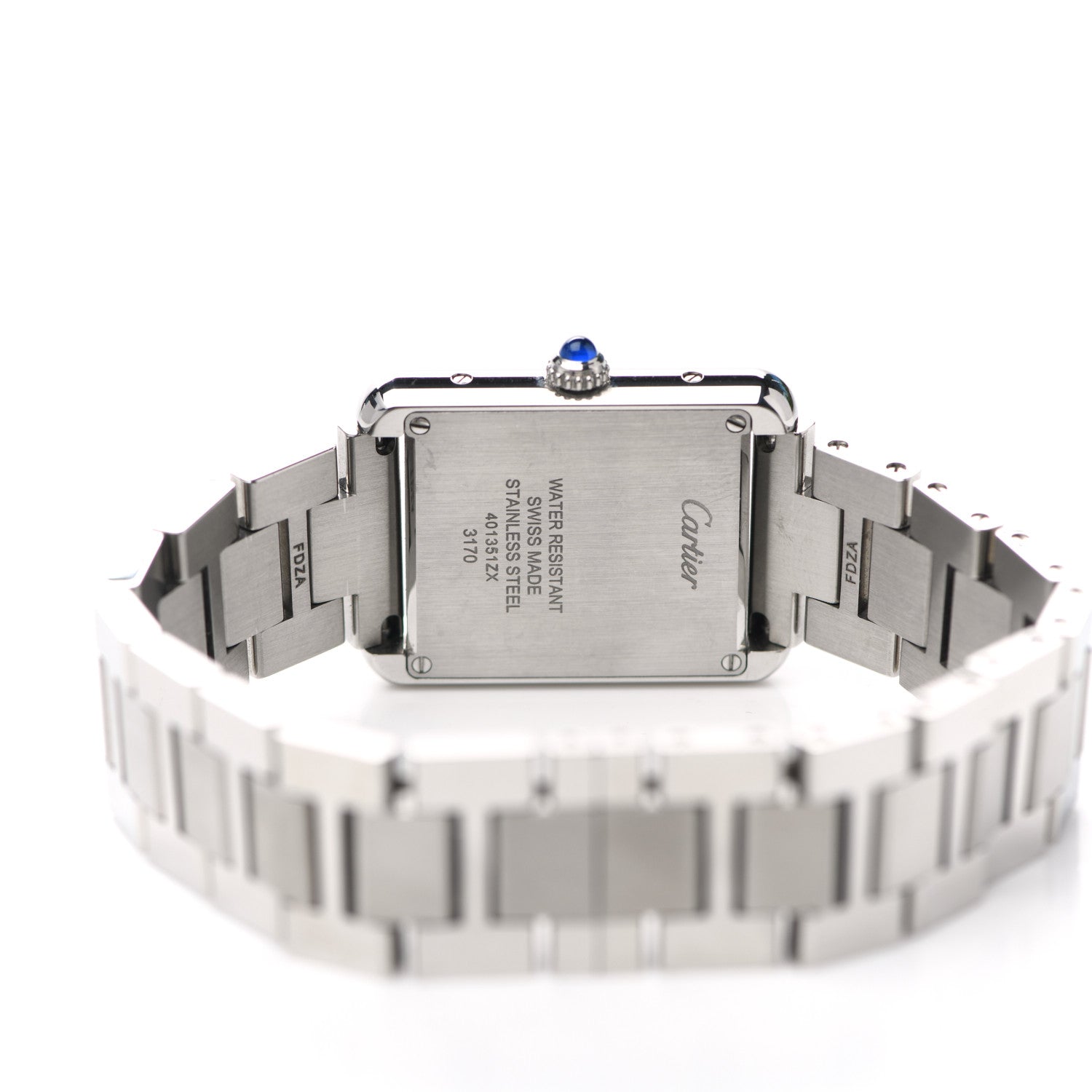 Cartier Stainless Steel 24mm Tank Solo Quartz Watch 4 of 5