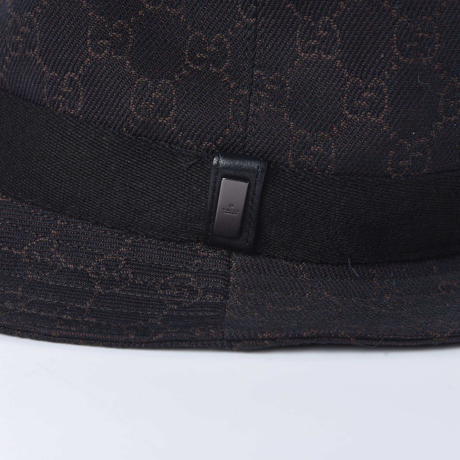 Gucci Monogram Bucket Hat Black M 6 of 8