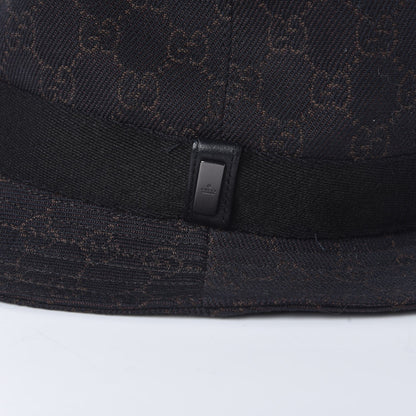 Gucci Monogram Bucket Hat Black M 6 of 8