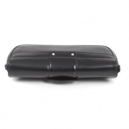 Louis Vuitton Epi Montaigne Clutch Black 4 of 11